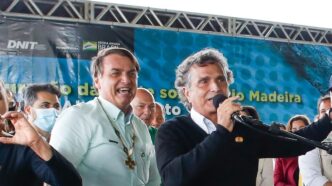 visita Nelson Piquet Bolsonaro — foto ilustrativa