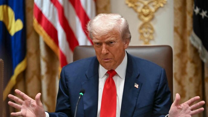 Trump acusa China de hostilidade econômica — foto ilustrativa