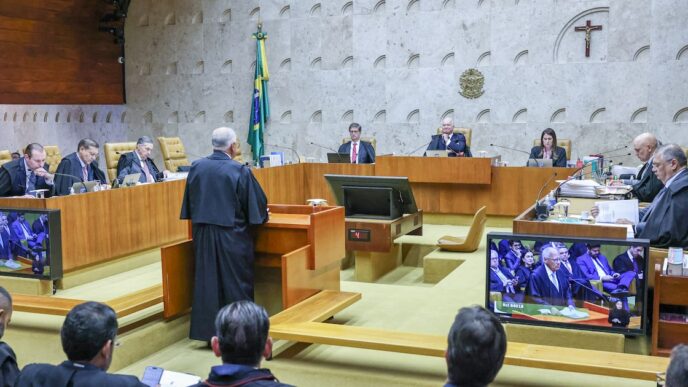 ministros STF votam em questões trabalhistas — foto ilustrativa