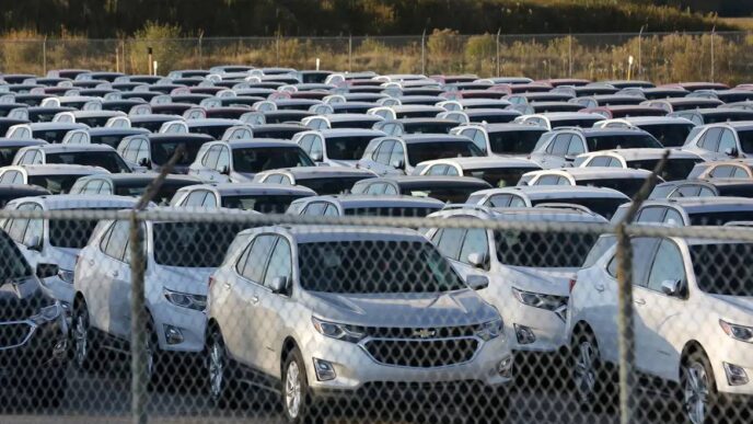 Crise de chips locadoras carros — foto ilustrativa