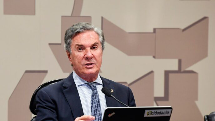 tornozeleira de Collor — foto ilustrativa