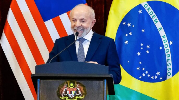 Lula Trump tarifas — foto ilustrativa