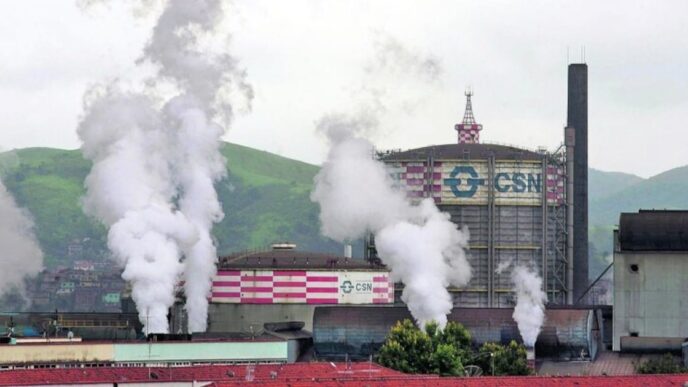 CSN paga multa Cade Usiminas — foto ilustrativa