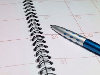 Calendário econômico — foto ilustrativa