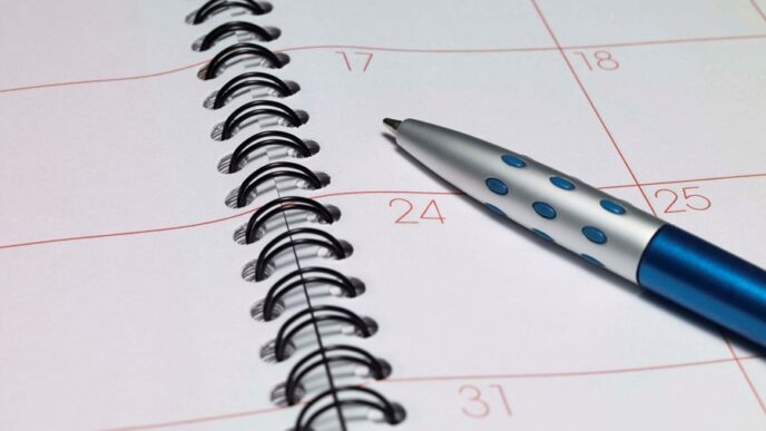 Calendário econômico — foto ilustrativa