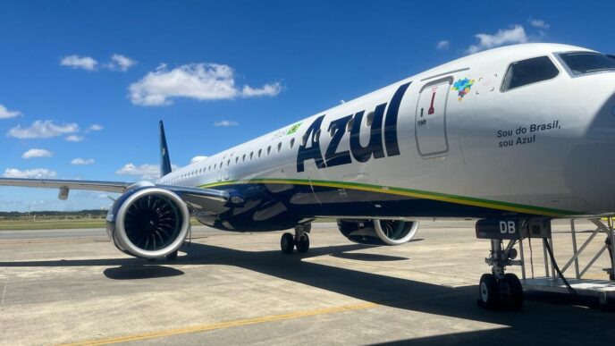 recorde de passageiros Azul — foto ilustrativa