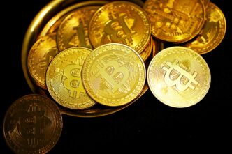 Bitcoin sobe levemente — foto ilustrativa