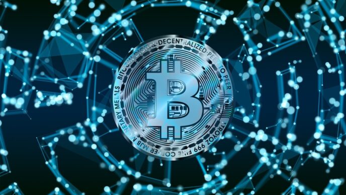 Bitcoin flash crash — foto ilustrativa