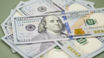 Dólar em alta — foto ilustrativa