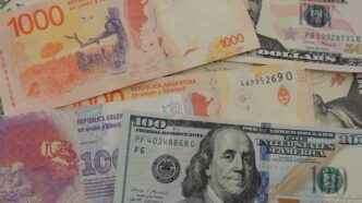 Peso argentino intervenção cambial — foto ilustrativa