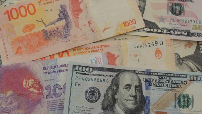Reservas de dólares Argentina — foto ilustrativa