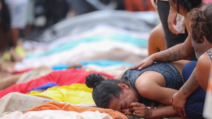 Familiares de vítimas da megaoperação policial no Rio de Janeiro pedem investigação criminal ao STF.