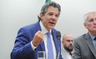 Fernando Haddad Tarcísio Faria Lima — foto ilustrativa