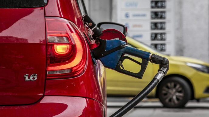 queda no preço da gasolina — foto ilustrativa