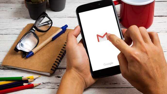 Megavazamento Gmail — foto ilustrativa