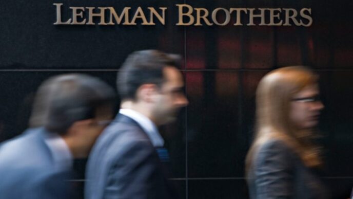 falência do Lehman Brothers — foto ilustrativa