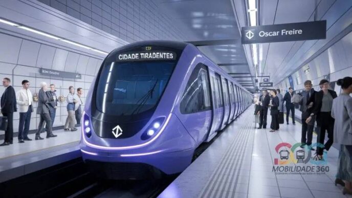 Linha 16 do Metrô SP — foto ilustrativa