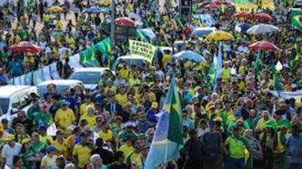 Ato em Brasília por anistia — foto ilustrativa