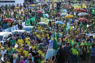 Ato em Brasília por anistia — foto ilustrativa