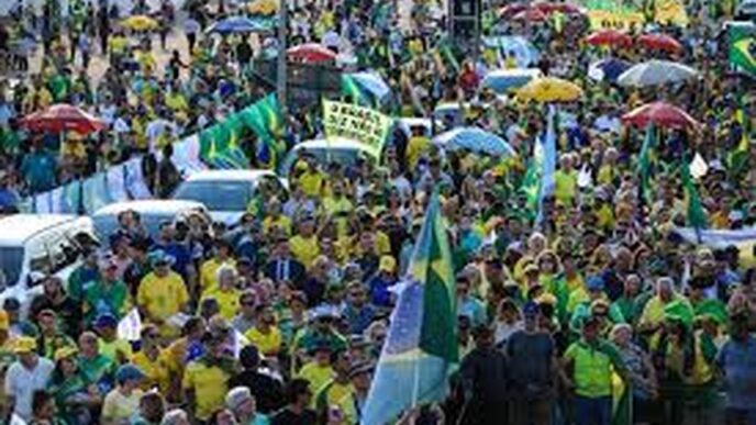 Ato em Brasília por anistia — foto ilustrativa