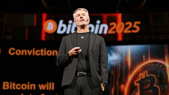 Tesourarias de Bitcoin — foto ilustrativa