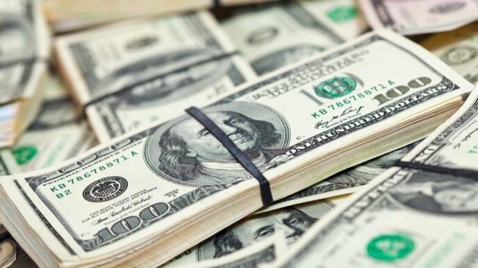 Dólar e Ibovespa — foto ilustrativa