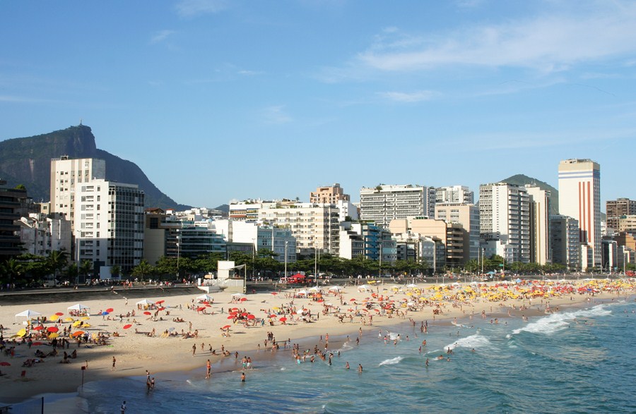 Obra no Leblon — foto ilustrativa