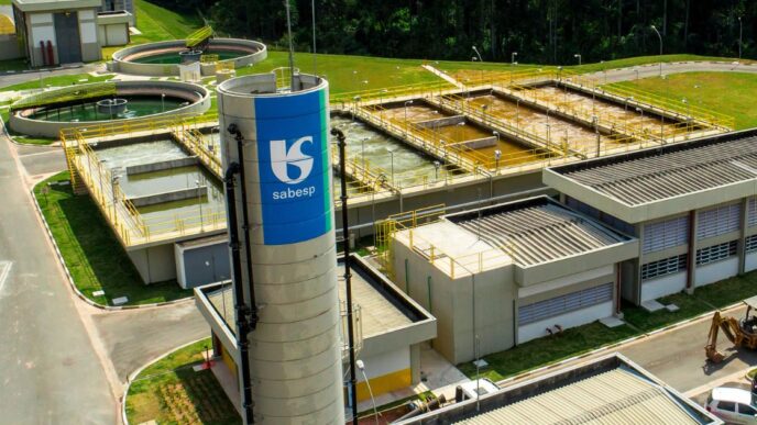 Ações da Sabesp — foto ilustrativa