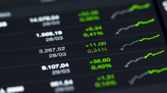Ibovespa cai — foto ilustrativa