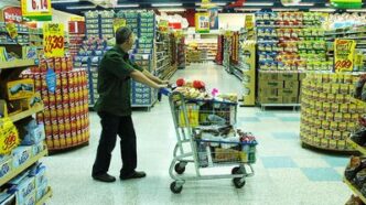 Consumo em supermercados — foto ilustrativa
