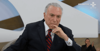 Michel Temer "paz" — foto ilustrativa