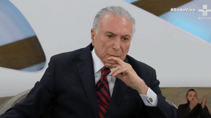 Michel Temer "paz" — foto ilustrativa