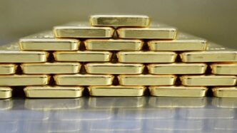 Ouro atinge preço mais alto — foto ilustrativa