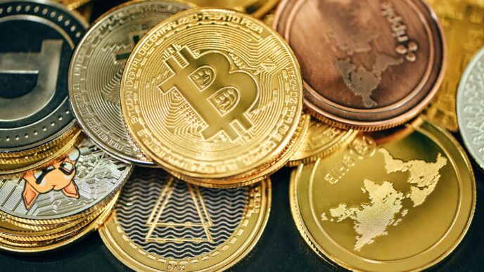 Liquidação de criptomoedas — foto ilustrativa