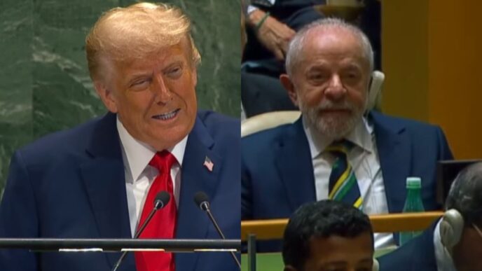 Lula e Trump Malásia — foto ilustrativa