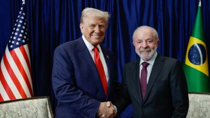 Reunião Lula Trump reverter tarifaço — foto ilustrativa