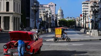 Turismo em Cuba em Queda — foto ilustrativa