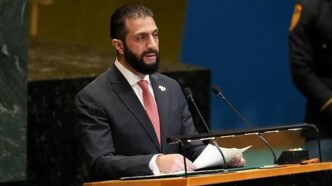 Ahmed Al-Sharaa visita Washington — foto ilustrativa