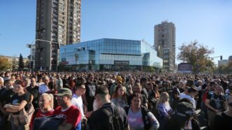 Tragédia em estação de trem na Sérvia — foto ilustrativa