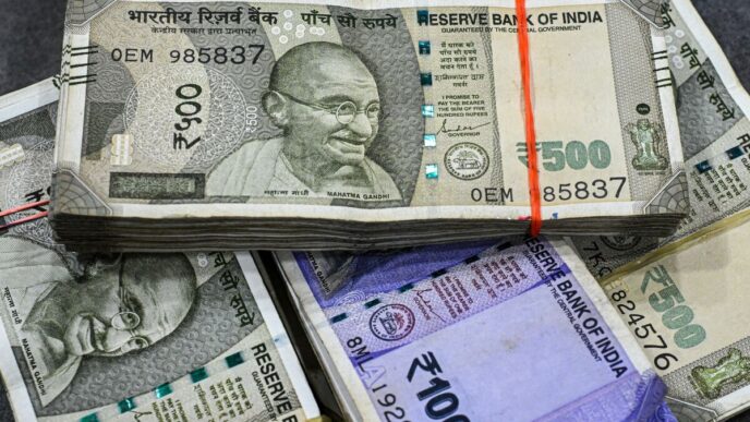 Banco Central da Índia Aumenta Vendas de Dólar — foto ilustrativa