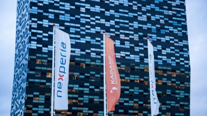 Chips da Nexperia China Holanda — foto ilustrativa