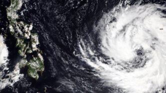 Tufão Fung-Wong Filipinas — foto ilustrativa