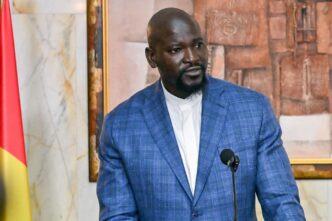 Mamadi Doumbouya candidatura presidencial — foto ilustrativa