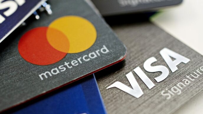 Visa e Mastercard acordo lojistas — foto ilustrativa