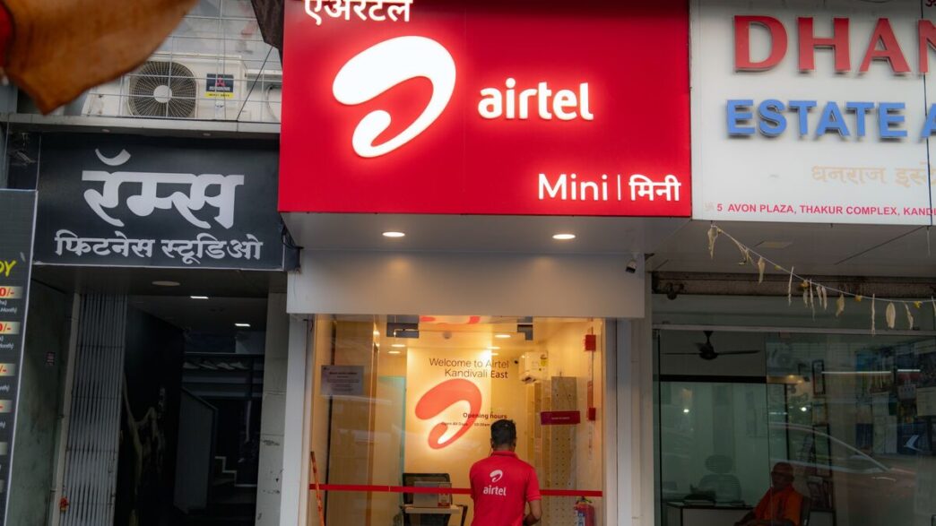 Lucro da Bharti Airtel — foto ilustrativa