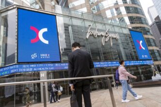 Bolsa de Hong Kong recorde — foto ilustrativa