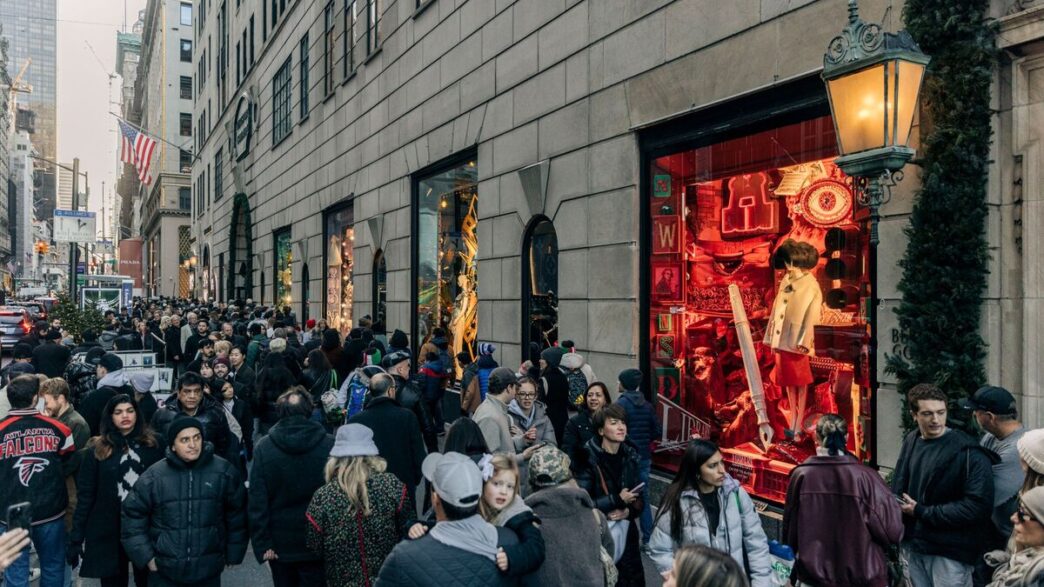 Gastos de fim de ano nos EUA — foto ilustrativa