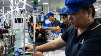 Atividade Fabril China — foto ilustrativa