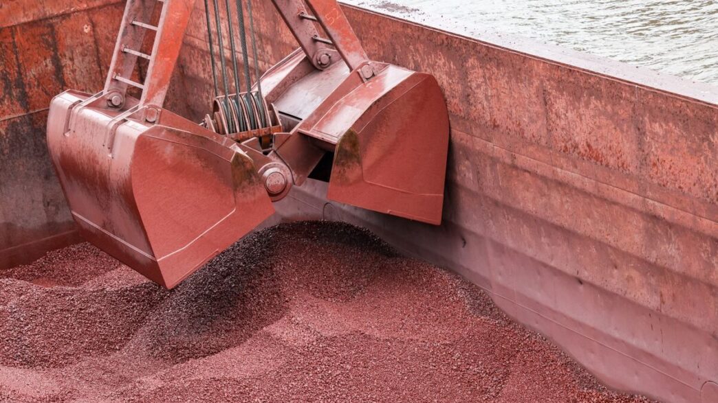 minério de ferro — foto ilustrativa