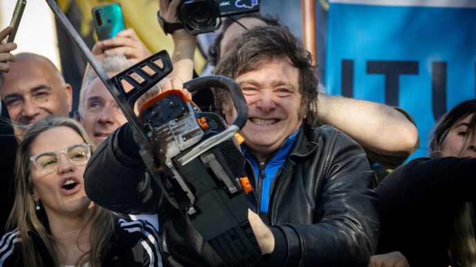 Javier Milei — foto ilustrativa